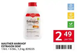 Transgourmet Mautner Markhof Estragon Senf Angebot