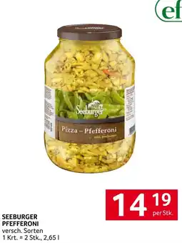 Transgourmet Seeburger Pfefferoni Angebot