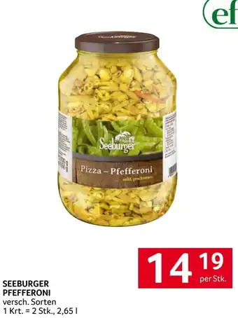 Transgourmet Seeburger Pfefferoni Angebot