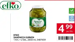 Transgourmet EfkO Sandwich Gurken Angebot
