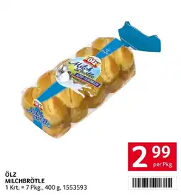 Transgourmet Ölz Milchbrötle Angebot