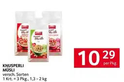 Transgourmet Knusperli Müsli Angebot