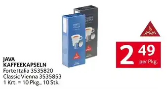 Transgourmet Java KaffeeKapseln Angebot
