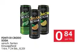Transgourmet Fonti di Credo Soda Angebot