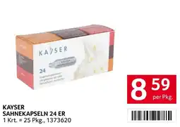 Transgourmet Kayser Sahnekapseln Angebot