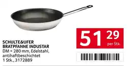 Transgourmet Schulte&Ufer Bratpfanne Industar Angebot