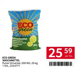 Transgourmet Eco Green Waschmittel Angebot