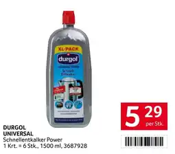 Transgourmet Durgol Universal Schnellentkalker Power Angebot