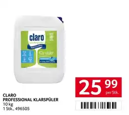 Transgourmet Claro Professional Klarspüler Angebot