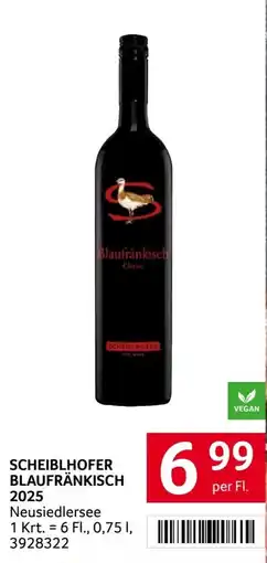 Transgourmet Scheiblhofer Blaufränkisch Angebot