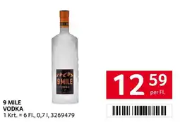 Transgourmet 9 Mile Vodka Angebot