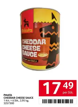 Transgourmet Pinata Cheddar Cheese Sauce Angebot