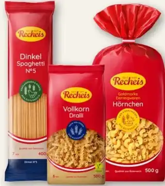 MPreis Recheis Goldmarke Teigwaren Angebot