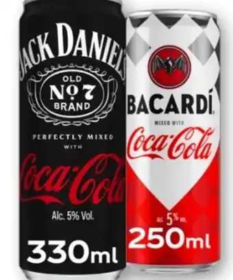 MPreis Jack Daniel's & Coca-Cola Mischgetränk Angebot