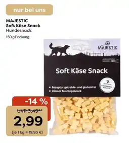 ZOO & Co MAJESTIC Soft Käse Snack Angebot