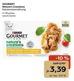 ZOO & Co Gourmet Nature's Creations Katzen Nassnahrung Angebot