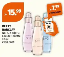 Müller Betty Barclay No. 1, 2 oder 3 Eau de Toilette Angebot