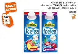 Müller Pfanner icetea Angebot