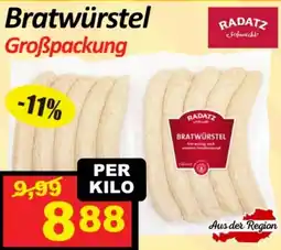 Wurstico Bratwürstel Radatz Angebot