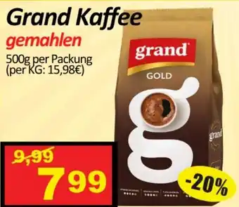 Wurstico Grand Kaffee gemahlen Angebot