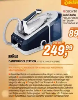 Expert Braun Dampfbügelstation IS 7282 BL CareStyle 7 Pro Angebot