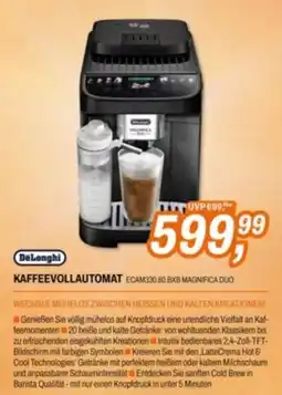 Expert DeLonghi Kaffeevollautomat ECAM330.80.BXB Magnifica Duo Angebot