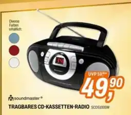 Expert soundmaster TRAGBARES CD-KASSETTEN-RADIO Angebot