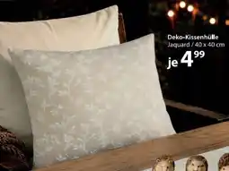 NKD Deko-Kissenhülle Jaquard Angebot