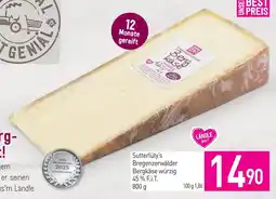 Sutterlüty Sutterlüty's Bregenzerwälder Bergkäse würzig Angebot