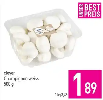 Clever Champignon weiss