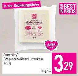 Sutterlüty Sutterlüty's Bregenzerwälder Hirtenkäse Angebot
