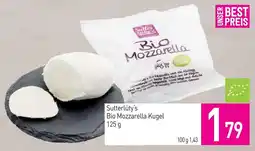 Sutterlüty Sutterlüty's Bio Mozzarella Kugel Angebot