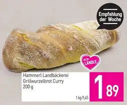 Sutterlüty Hammerl Landbäckerei Grillwurzelbrot Curry Angebot