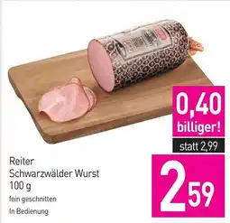 Sutterlüty Reiter Schwarzwälder Wurst Angebot