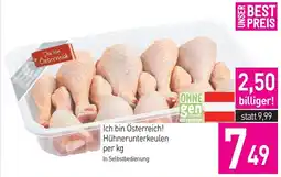 Sutterlüty Ich bin Österreich! Hühnerunterkeulen Angebot