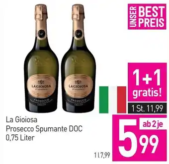 Sutterlüty La Gioiosa Prosecco Spumante DOC Angebot