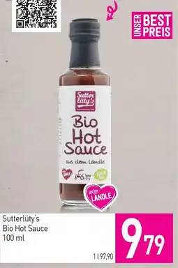 Sutterlüty Sutterlüty's Bio Hot Sauce Angebot