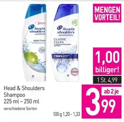 Sutterlüty Head & Shoulders Shampoo Angebot