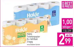 Sutterlüty Hakle Toilettenpapier Angebot