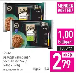 Sutterlüty Sheba Geflügel Variationen oder Classic Soup Angebot