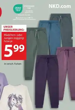 NKD Mädchen- oder Jungen-Jogginghose Angebot