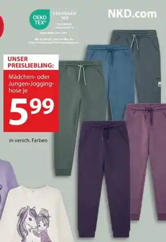 Mädchen- oder Jungen-Jogginghose