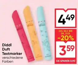 Maximarkt Diddl Duft Textmarker Angebot