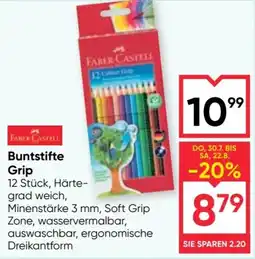 Maximarkt Faber-Castell Buntstifte Grip Angebot