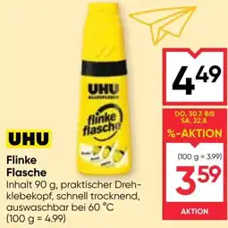 Maximarkt UHU Flinke Flasche Angebot