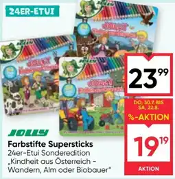 Maximarkt Jolly Farbstifte Supersticks Angebot