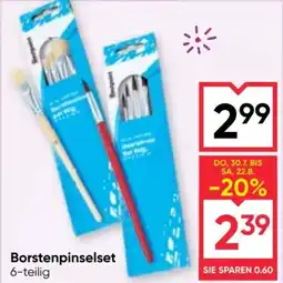 Maximarkt Borstenpinselset Angebot