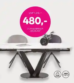 Mömax Ausziehtisch nicolas Angebot