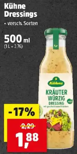 Thomas Philipps Kühne Kräuter würzig Dressing Angebot