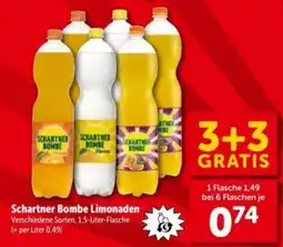Interspar Schartner Bombe Limonaden Angebot